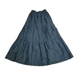 Maeve Anthropologie Maxi Skirt Boho Hippie Lagenlook Tiered Women Size XX Small